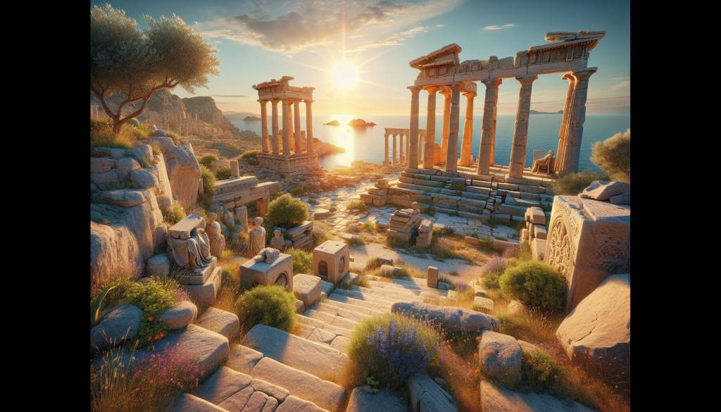 Histoire vivante : explorer les sites archéologiques grecs majeurs