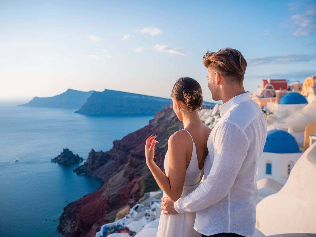 Voyage de noces à Santorin : découvrez le paradis des amoureux
