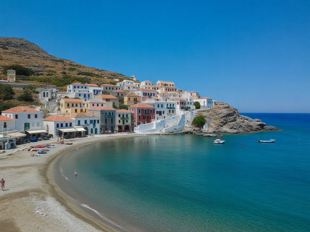 Que voir et faire sur andros île grecque : entre randonnées, plages et villages typiques